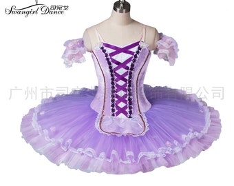 Adult Giselle Classical Ballet Tutu Purple/Lilac Professional Ballet Tutu Women Nutcracker Tutus BT8964