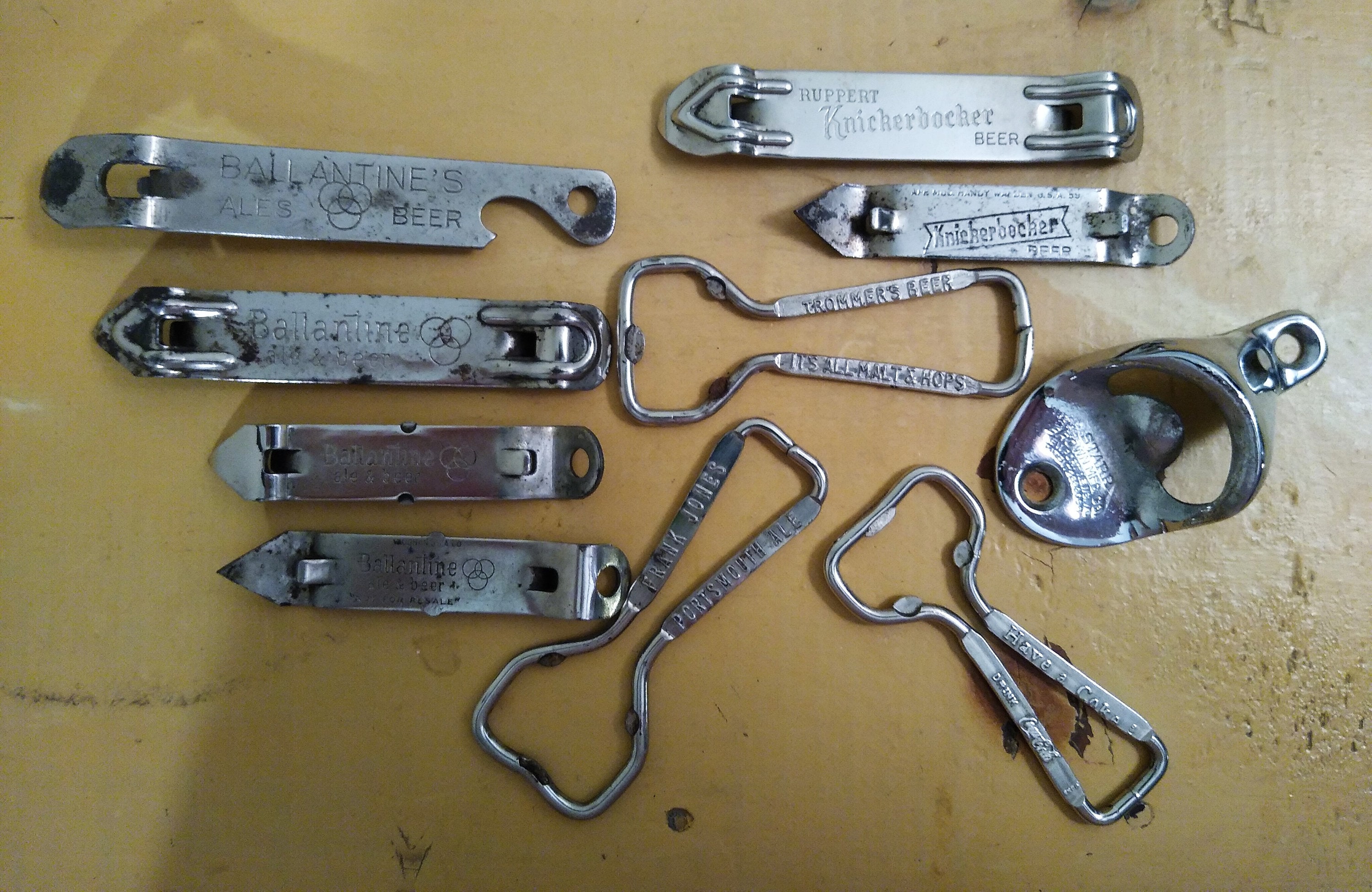 Set of 10 Vintage Bottle Openers - Cola & Beer - Etsy