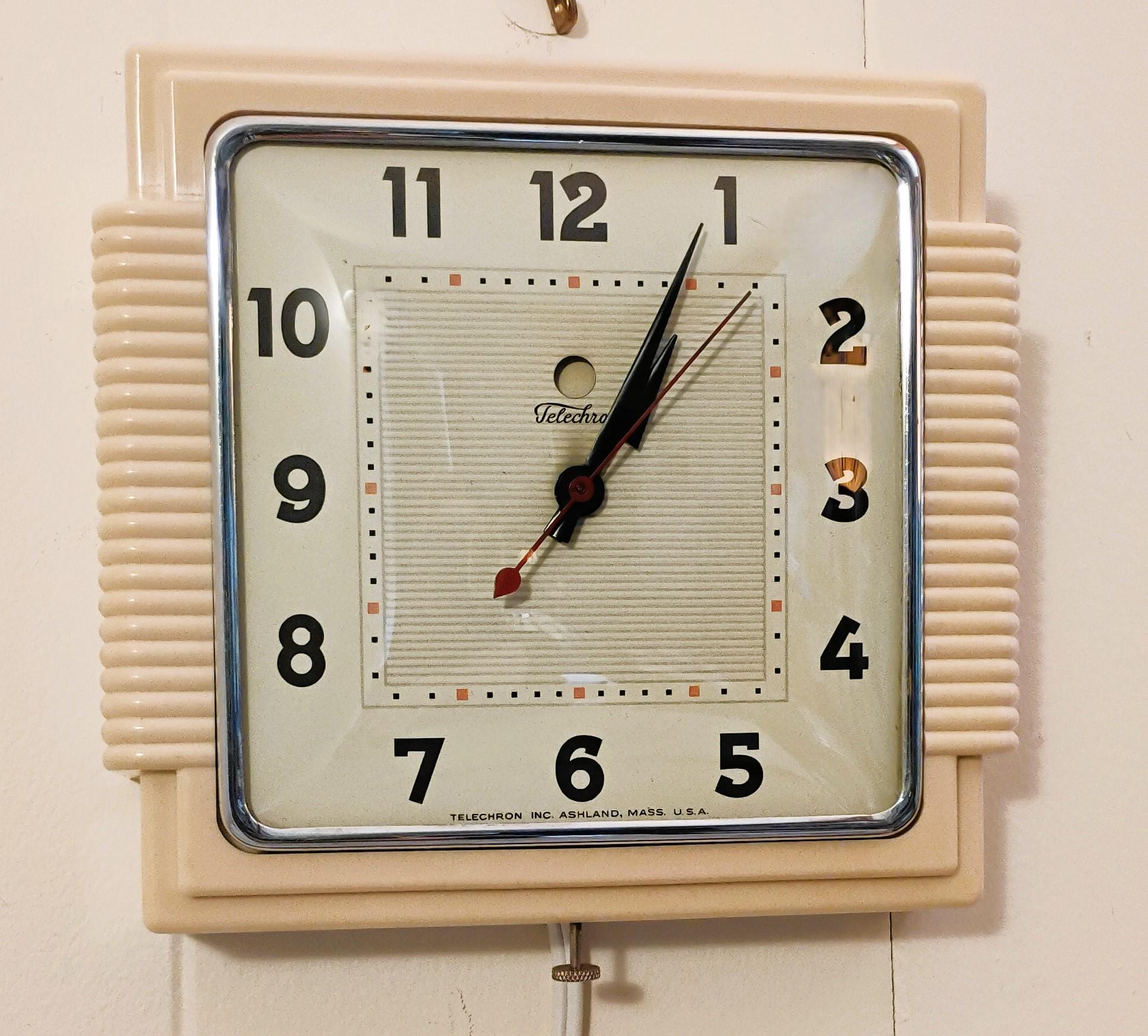 Vintage Telechron - Etsy Vintage Telechron - Etsy