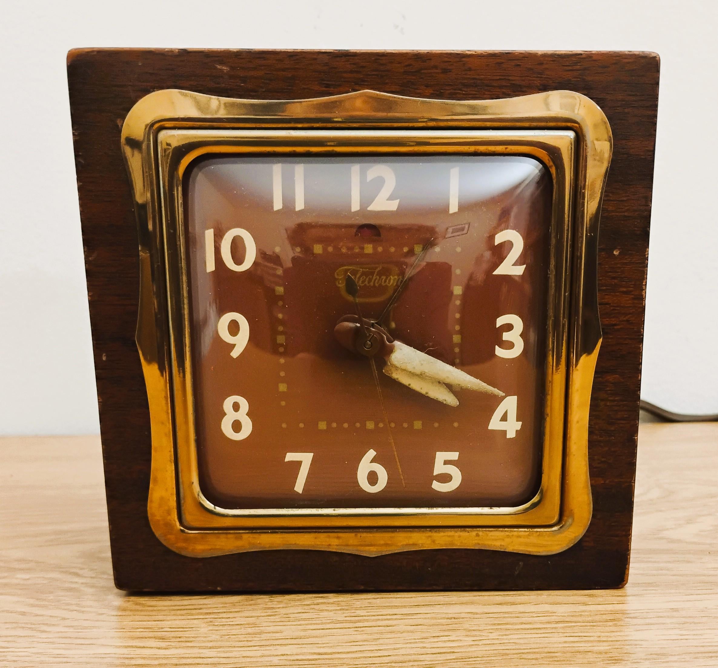 Vintage Telechron Wall Clock - Etsy