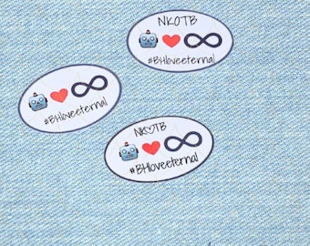 Blockhead Love Eternal Sticker / #BHloveeternal / sticker / lap top sticker / journal sticker / NKOTB /New Kids on the Block