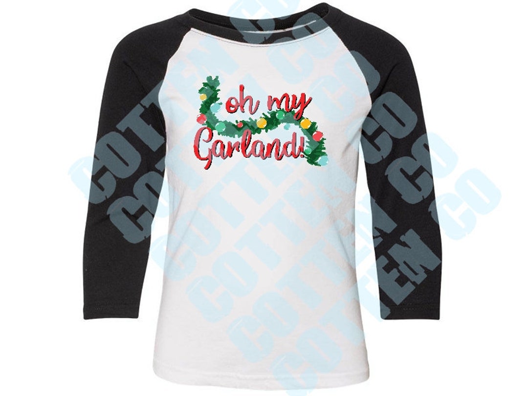 Oh My Garland Christmas Digital Download File SVG, PNG, JPG Etsy