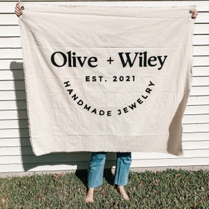 Custom Name Canvas Banner