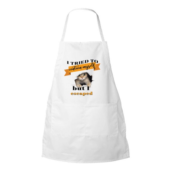 Kitten Funny Cooking Crazy Cat Lady Chefs Apron