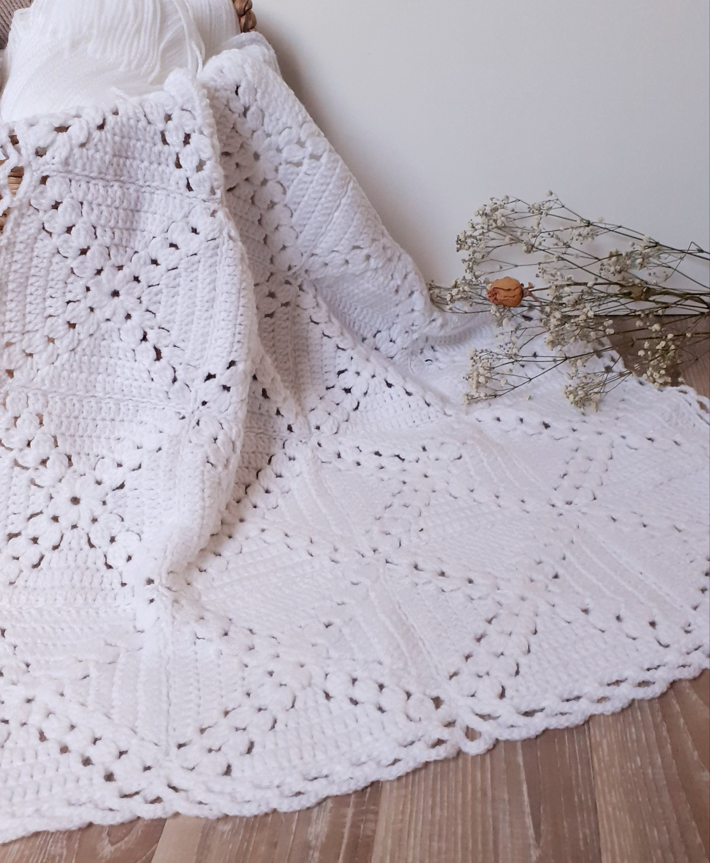 Couverture Au Crochet