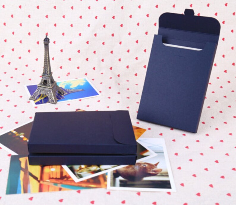50pcs Kraft Paper Envelope Party Invitation Card Letter Stationery Packaging Bag Gift Greeting Card Postcard Photo Box