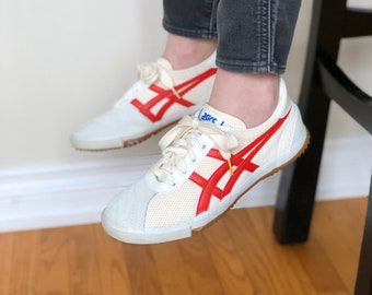 vintage asics tiger volleyball shoes