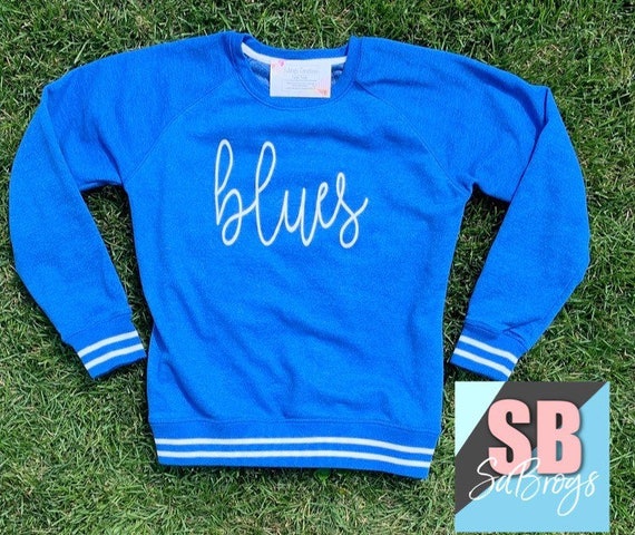 St. Louis Blues Sweatshirt Ladies Blues 