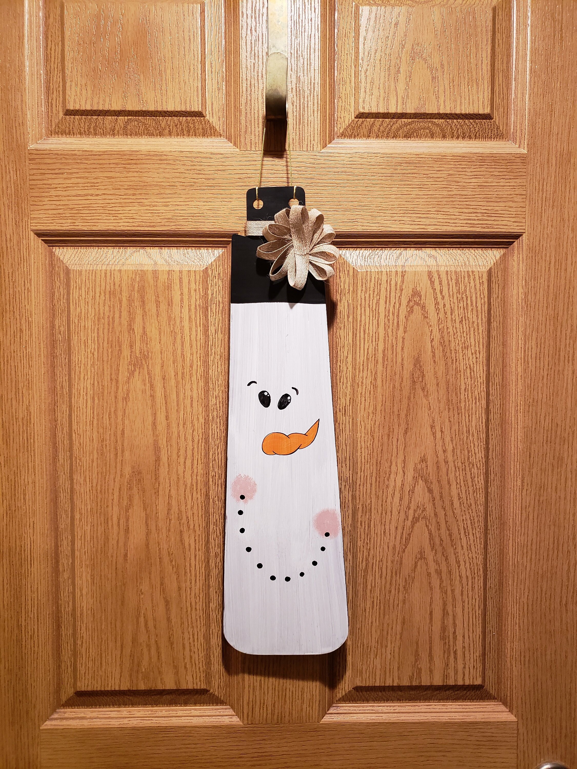 Snowman Fan Blades Etsy