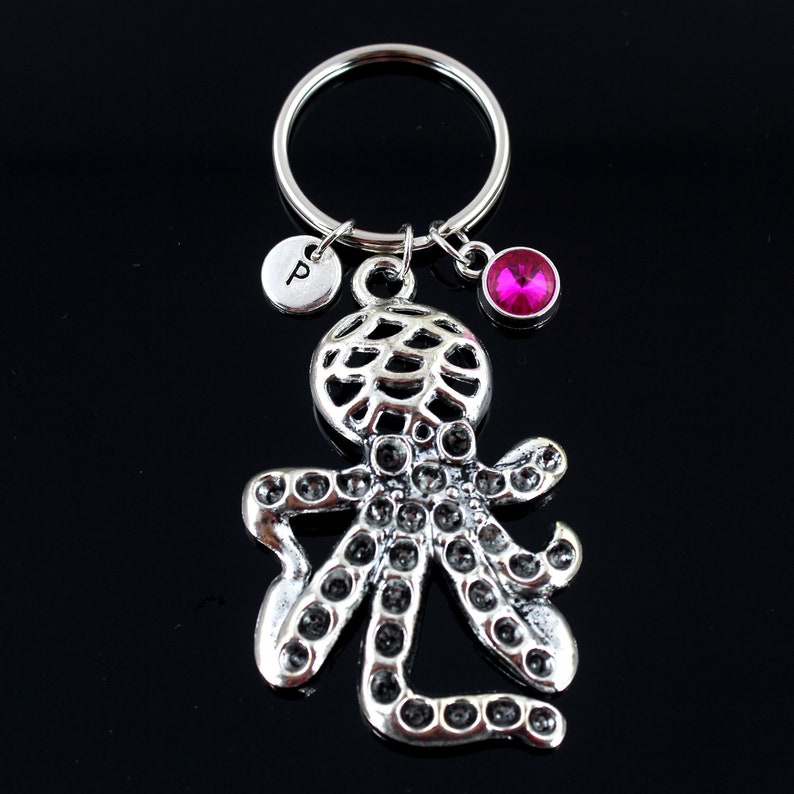 octopus keychain pop it