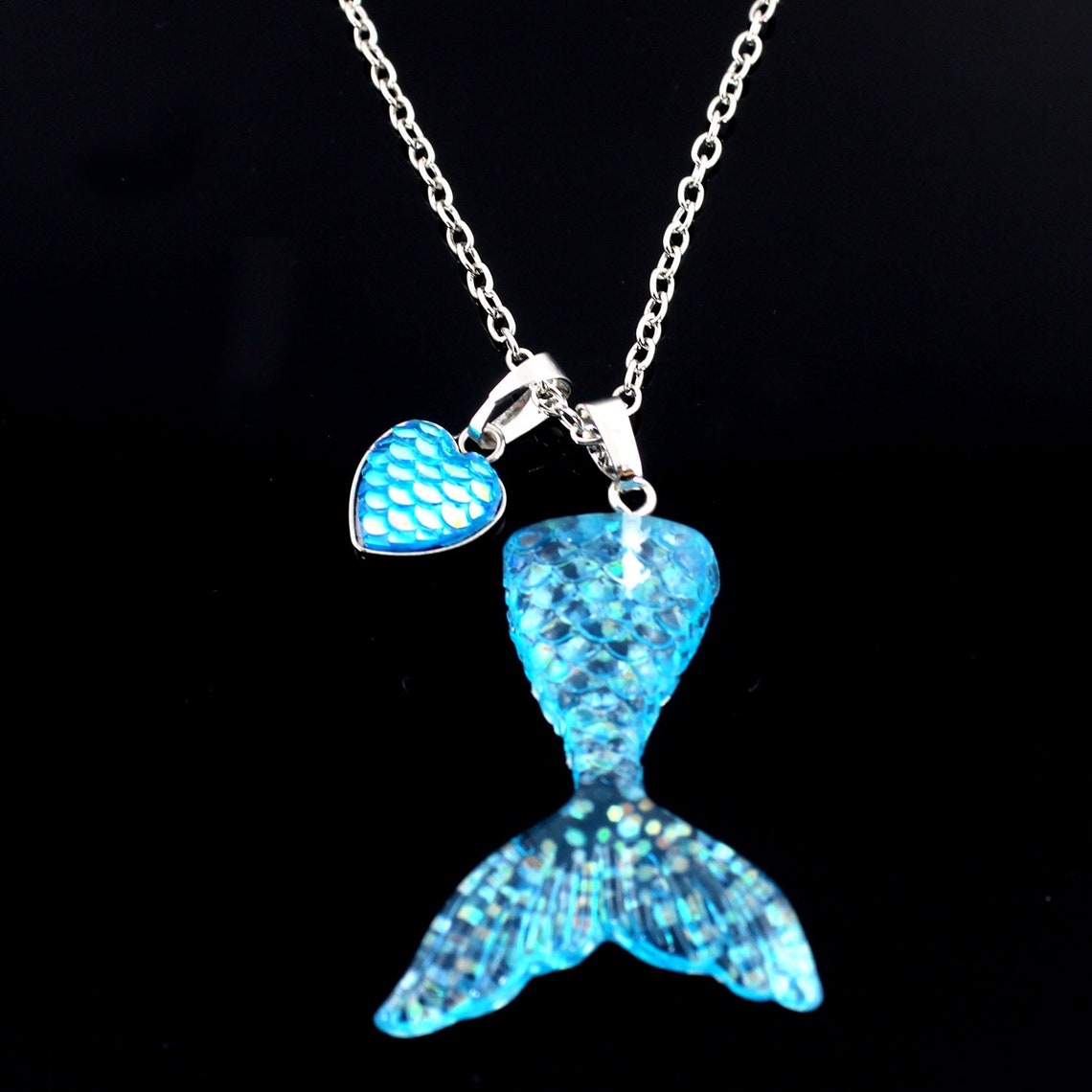 Mermaid necklace mermaid necklaces mermaid tail necklace Etsy