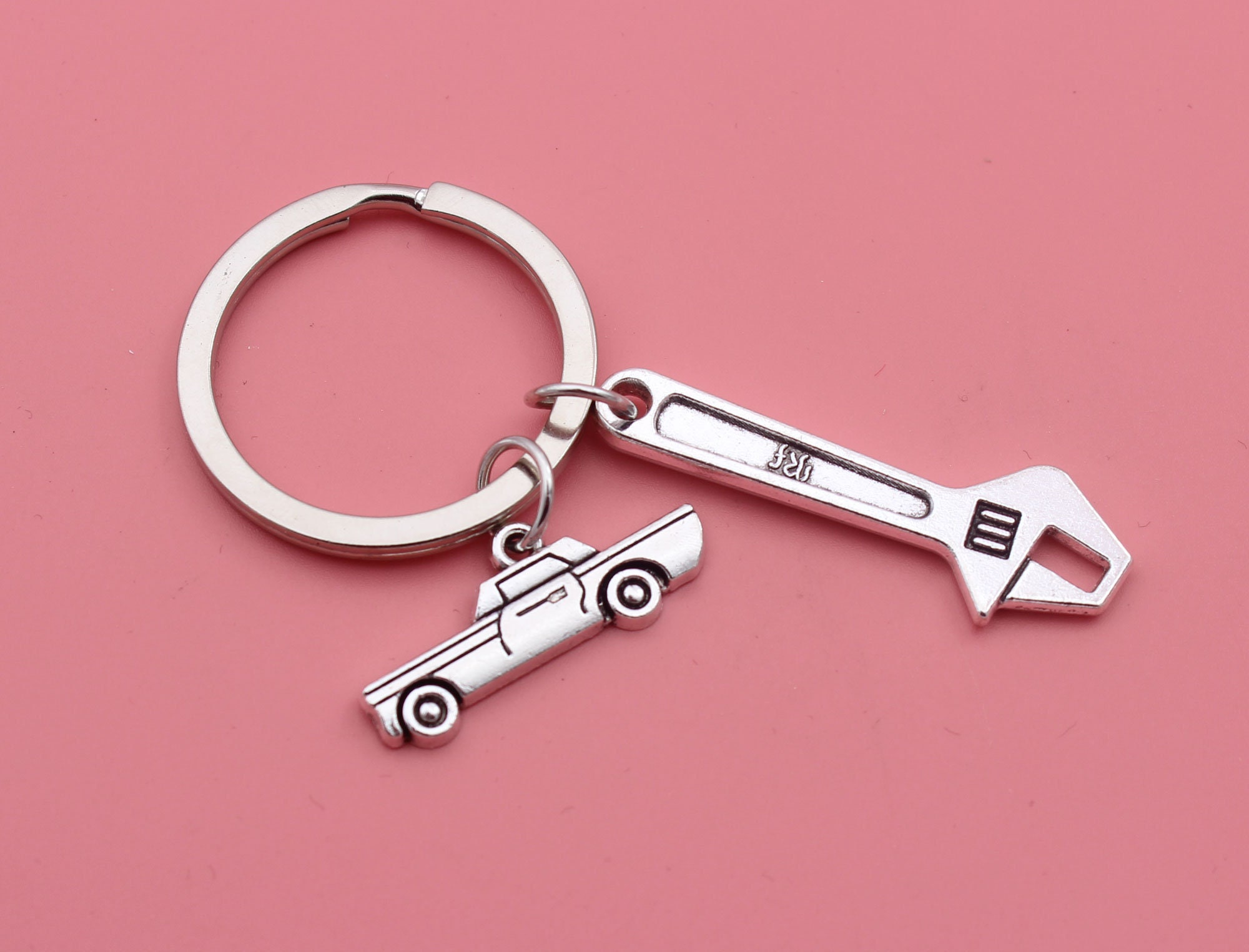 Wrench keychainCar keychain Etsy