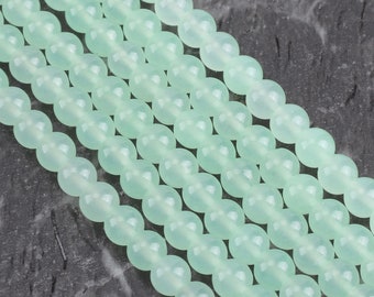 Orange Red Chalcedony/Purple Jade/Royal Blue Jade/Light Aventurine Gemstone, Mint Green Jade,Wholesale Beads,Jewelry Making,Beading Supplies