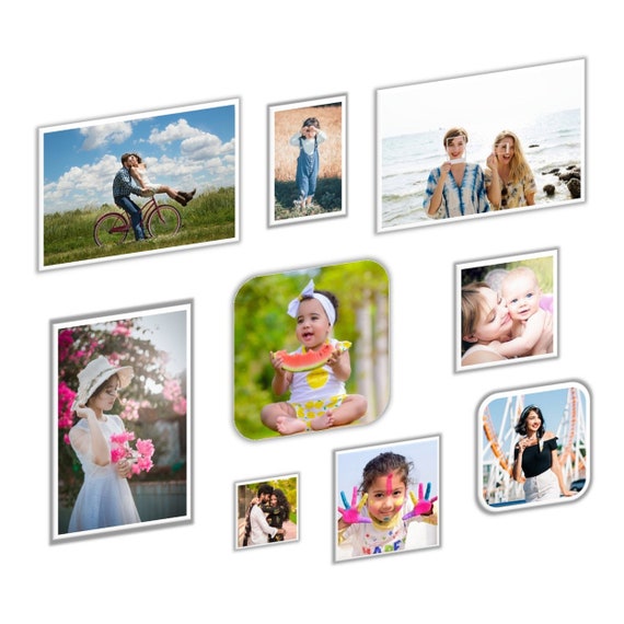 Bulk Photo Magnets Personalized Fridge Custom