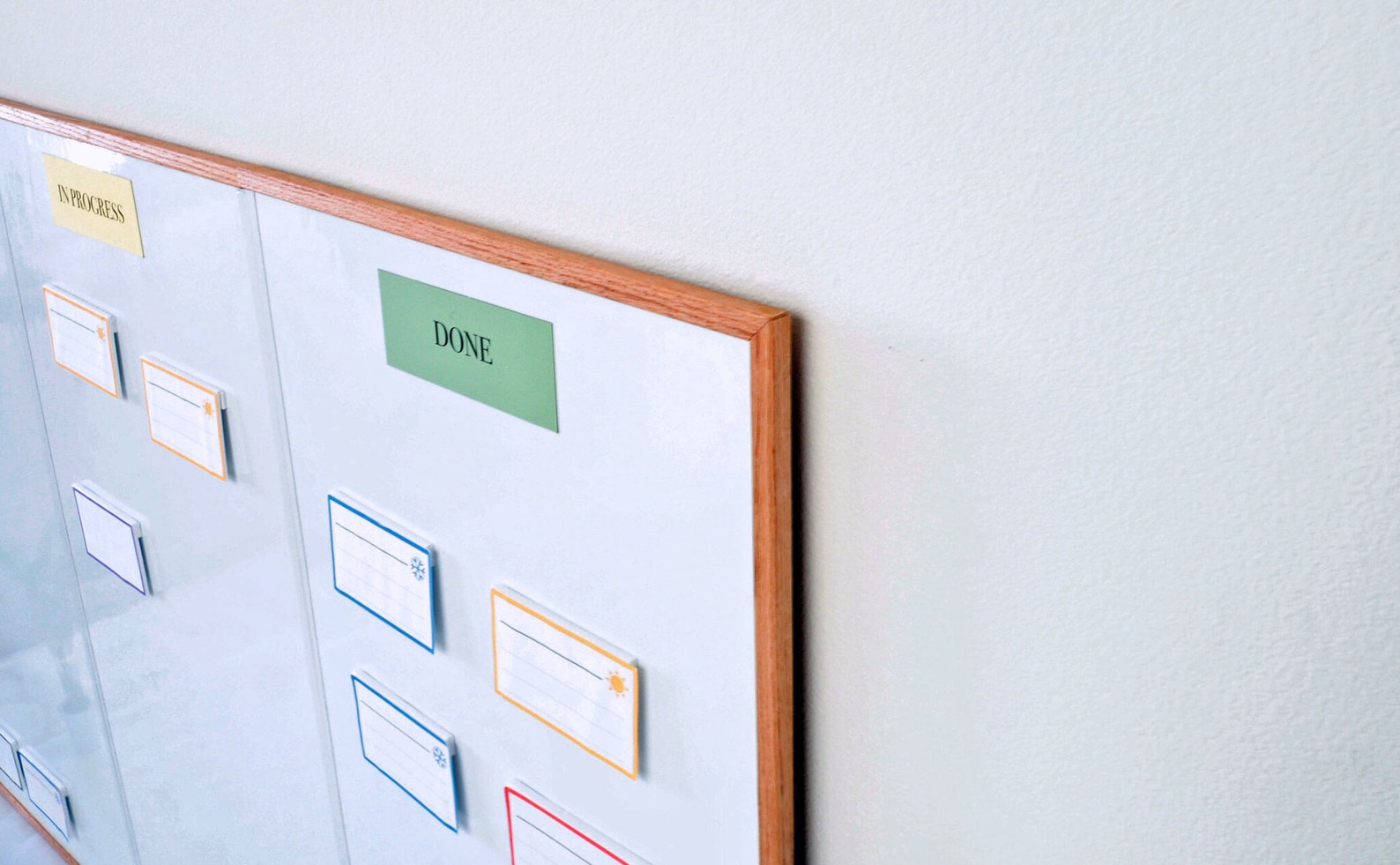 4x6' Dry Erase Board Framed Goal Planner White Etsy