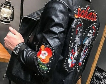 DAVID CARDONA SOFT LEATHER JACKETサイズ8 Outerwear – David Thomas X