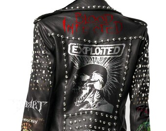 Trench Coat Gothic Hellraiser Jacket Anarchy Punk Style Y2k Ride