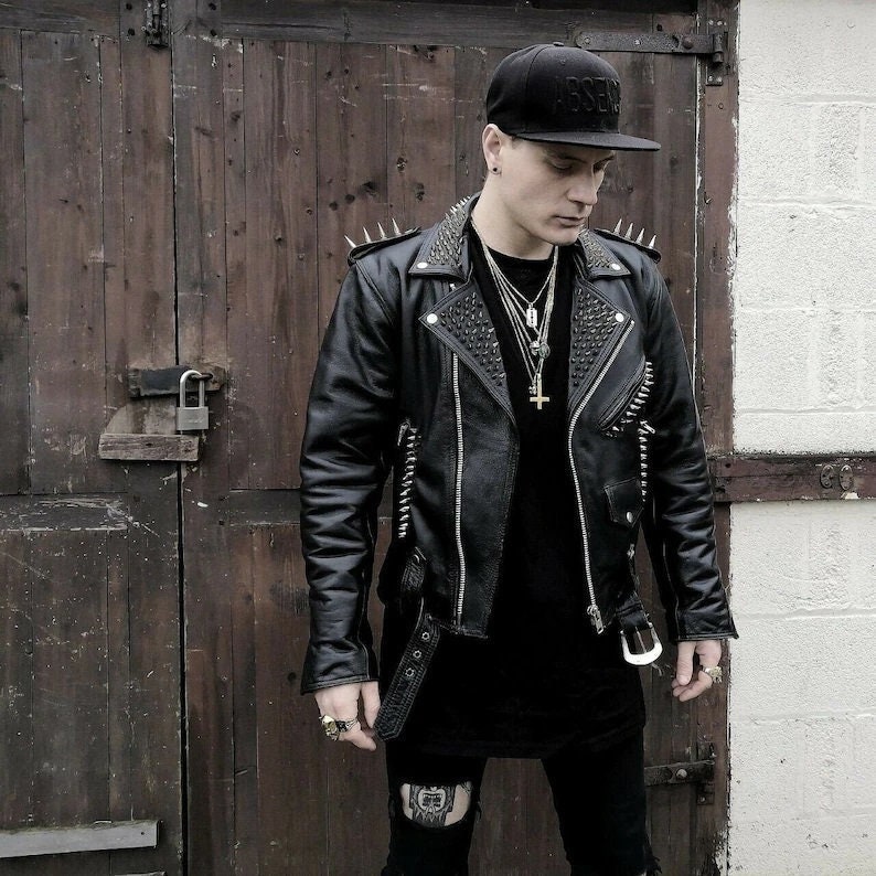 punkandyo ベルト スケルトン柄 ROCKSTAR STUDDED BELT – PUNKANDYO