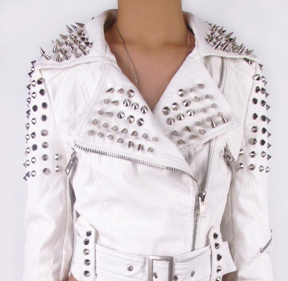 Silver shop metal jacket