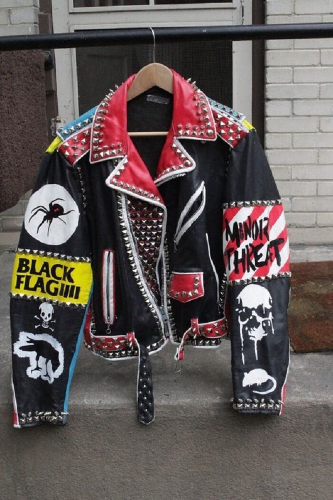 Men's Steampunk Gothic Personalized Jacket, Customize