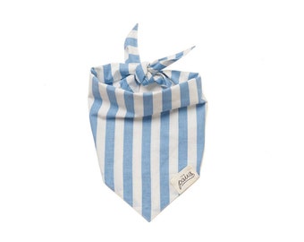 Cabana Blue Stripes Dog Bandana