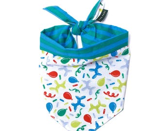 Pup Party Reversible Dog Bandana