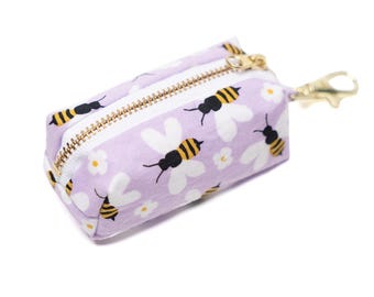 Dog Waste Bag Holder - Honey Bees