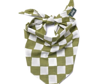 Checkmate Dog Bandana