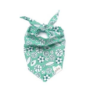 Play Ball Dog Bandana