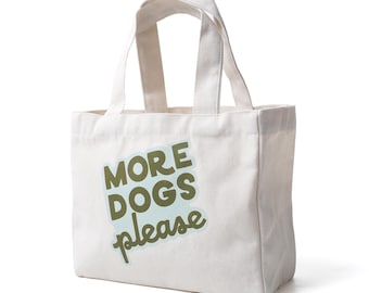 More Dogs Please - Mini Tote