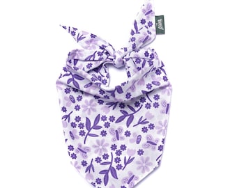 Juni vlinderbloem hondenbandana