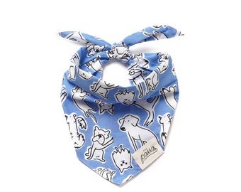 Walks Dog Bandana