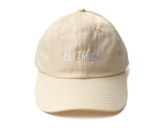 Cat Mom Yellow Cap