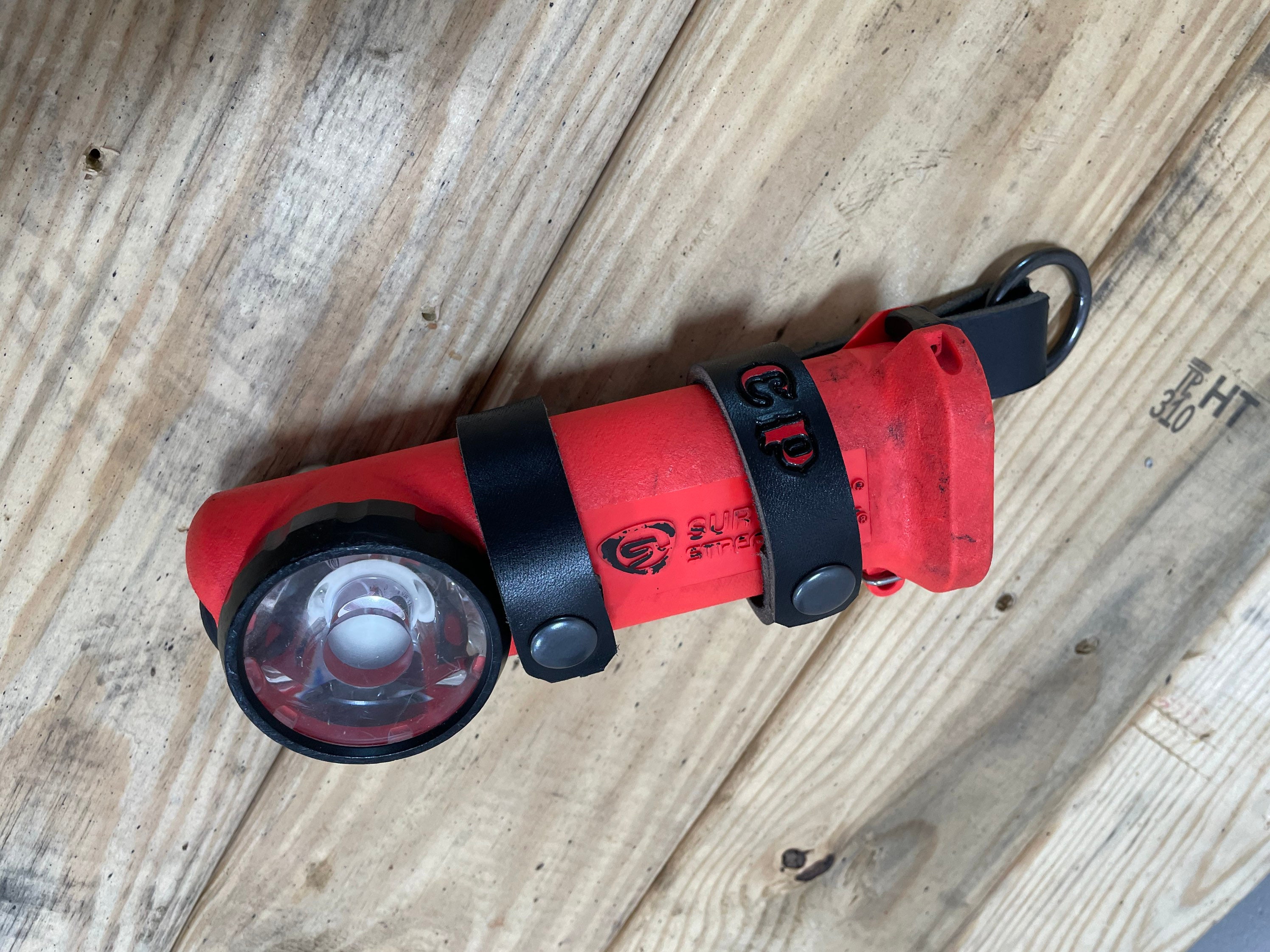 Leather Flashlight Holster Etsy