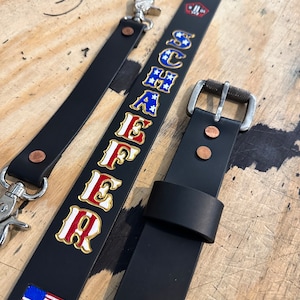 Firefighter Custom Radio Strap Belt Set