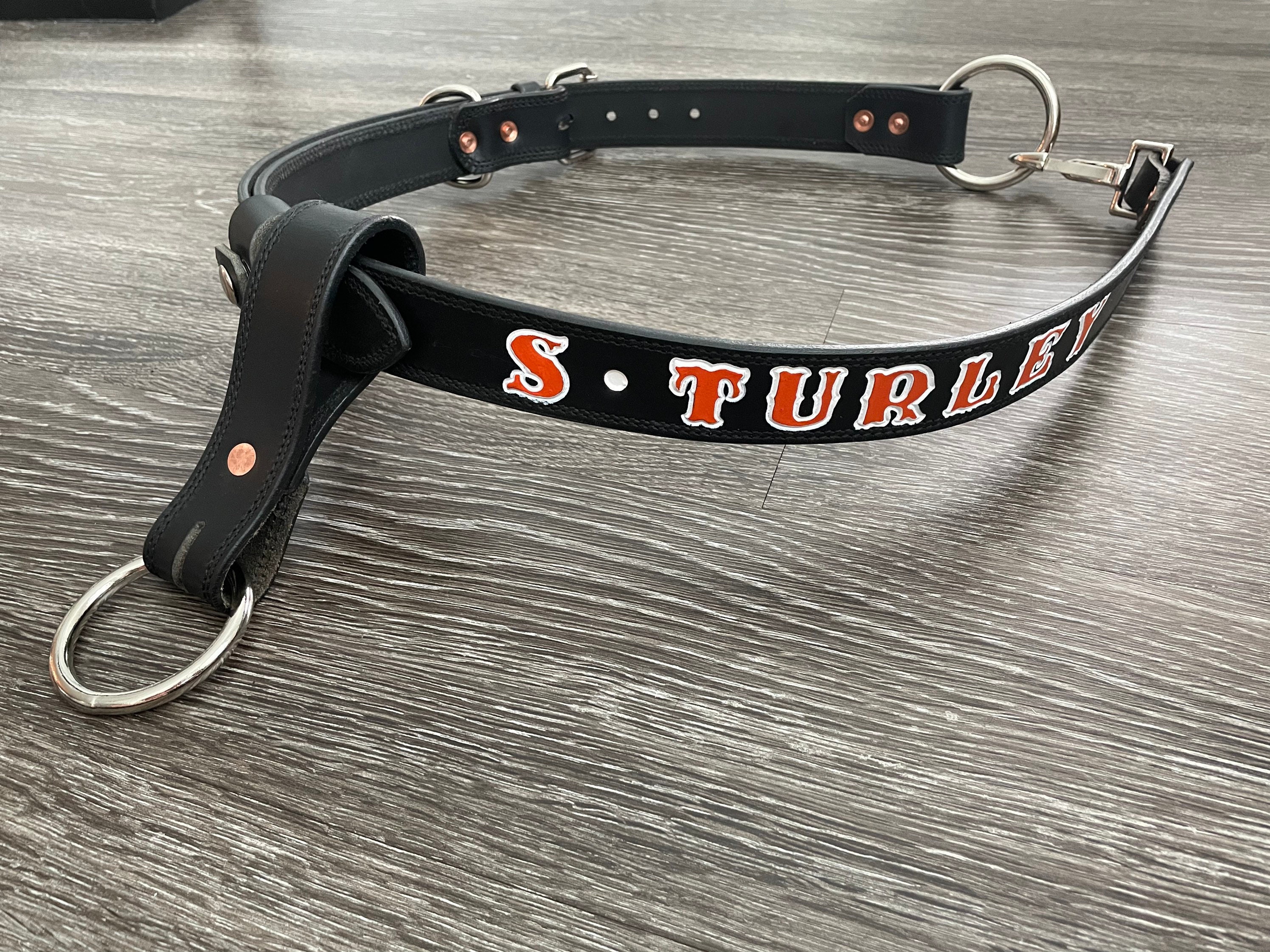 Custom Leather Truck Belt - Etsy Australia