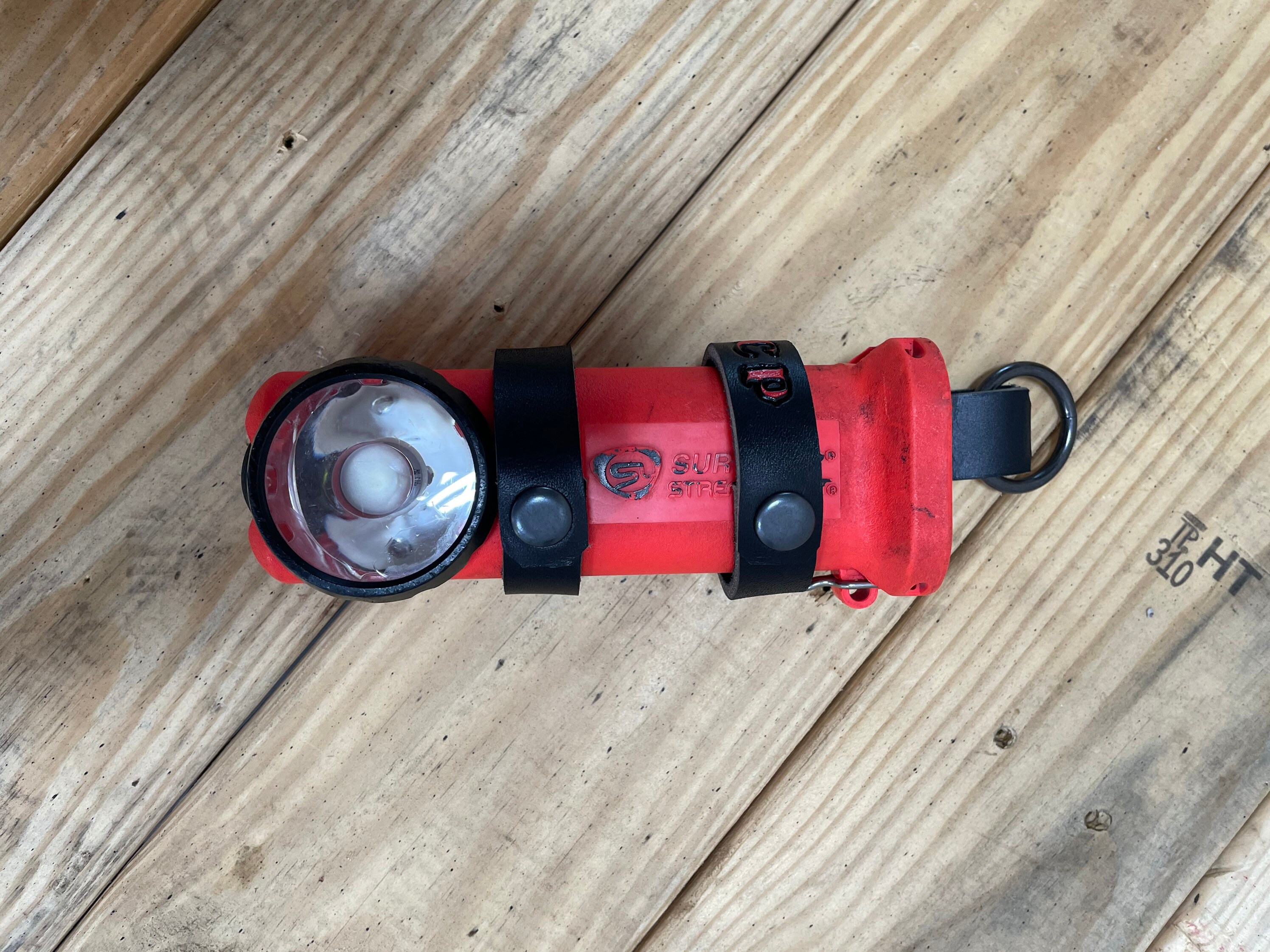 Leather Flashlight Holster Etsy