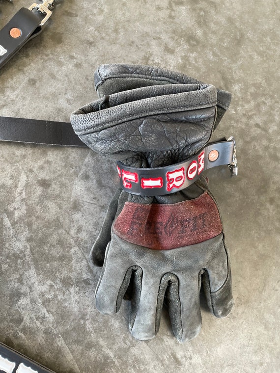 Cadeaux Pompier - porte-gants en Cuir