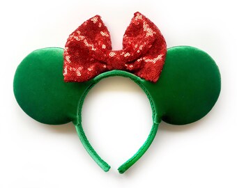 Christmas Mouse Ears, Christmas Ears, Mouse Ears