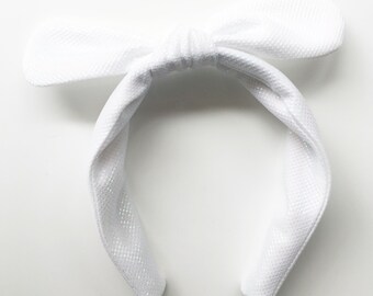 White Iridescent Headband, White Headband, Iridescent Headband, Headbands, Headbands for Women, Headbands for Girls