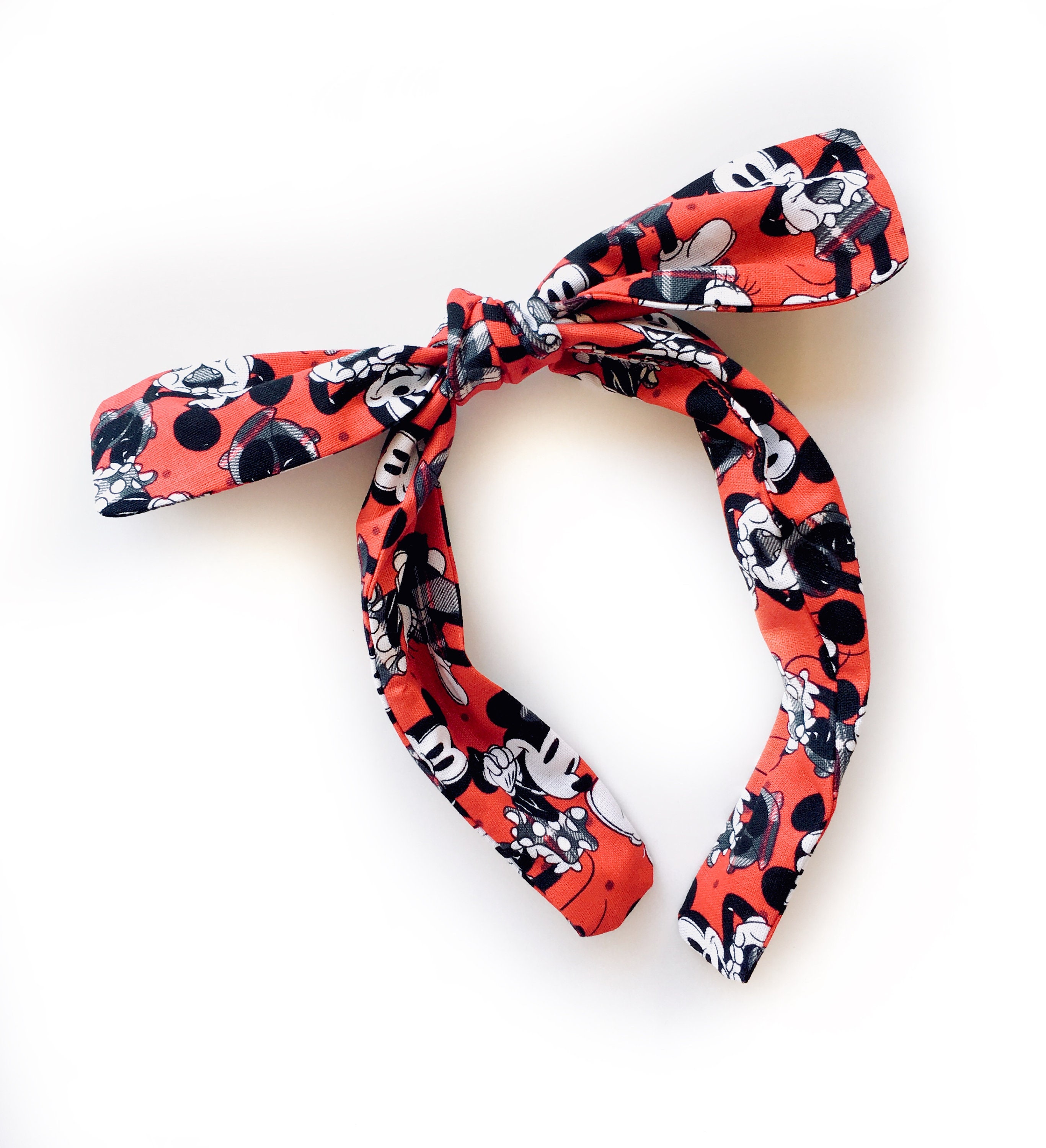 Red Mickey Headband Mickey Headband Red Headband Headband Etsy UK