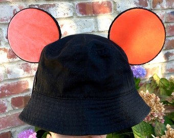 Halloween Mickey Bucket Hat, Halloween Bucket Hat, Mickey Bucket Hat, Bucket Hat, Hat, Mickey Hat, Halloween Hat