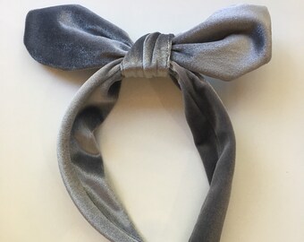 Silver headbands, headbands, Headbands for women, Headbands for girls, Knot headbands