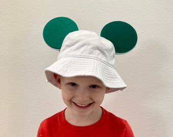Children's Mickey Bucket Hat, Mickey Bucket Hat, Children's Bucket Hat