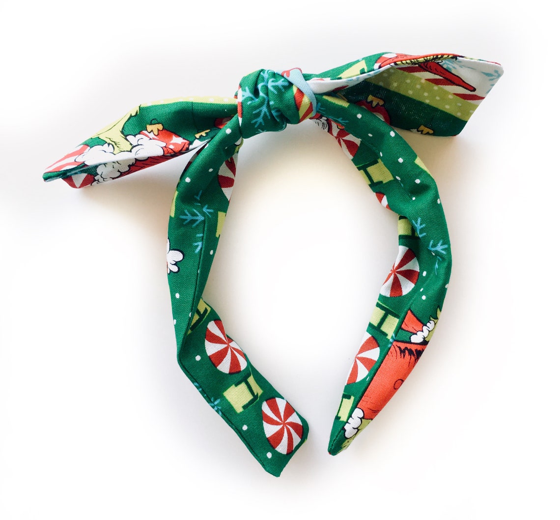 The Grinch Headband Headband Headband For Women Headband Etsy