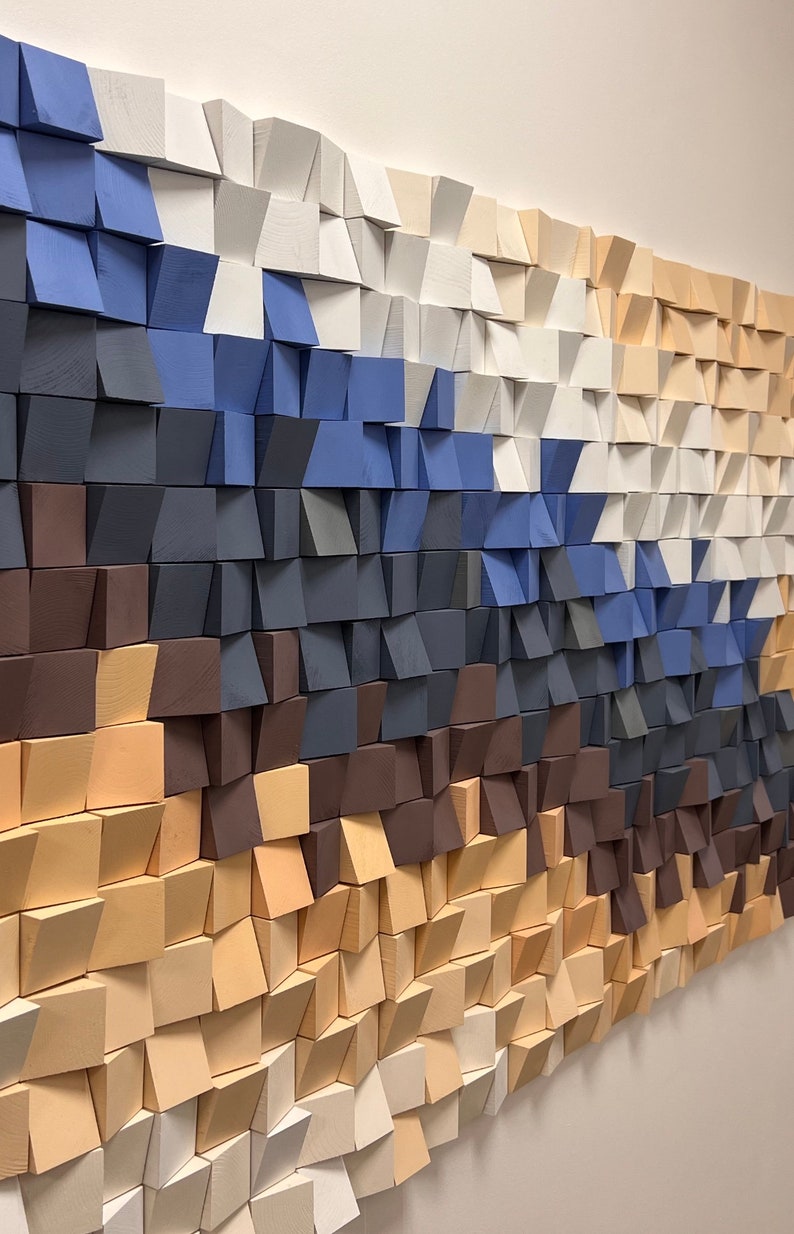 Wood Wall Decor for Bedroom Above the Bed Reclaimed Wood Etsy