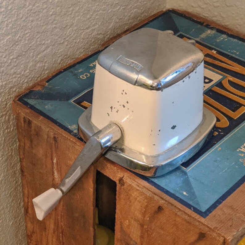 Vintage SwingAWay Metal Hand Crank Ice Crusher Etsy
