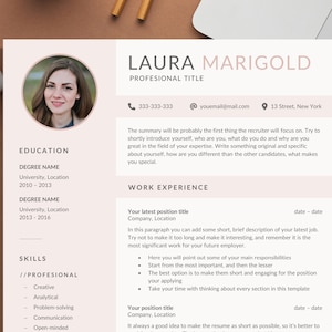 Artistic, Graphic Designer, Adobe Creative Suite Resume, Aestetic Resume and Cover Letter, Creative Resume Template, Word and Pages, 2023