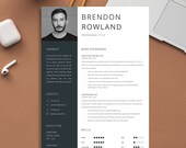 Software Developer Resume, Coding interview, IT Resume Template, Designer Resume, programmer resume with photo, Technology CV template