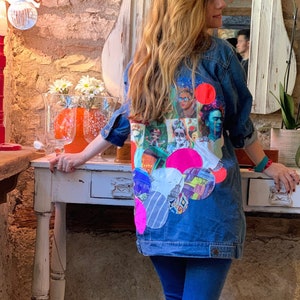 Denim jacket store festival outfit